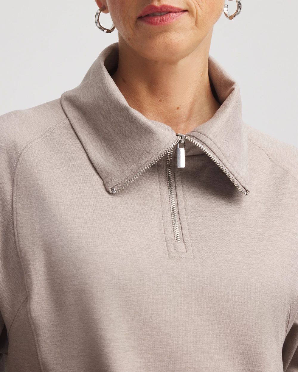Zenergy® Cloud Half-Zip Pullover Top | Chico's